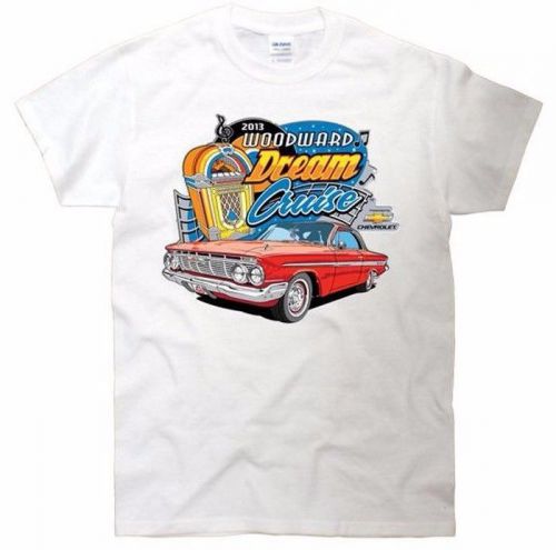 Woodward dream cruise - 2013 official t-shirt white adult small