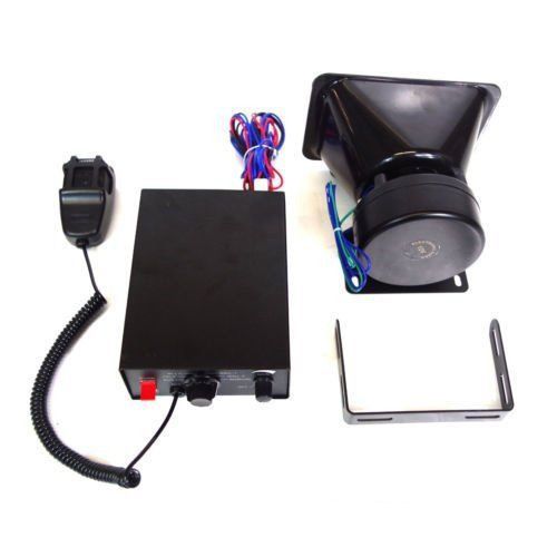 Purchase 12V Power Loud Speaker 100w PA Horn Siren System Mic Kit