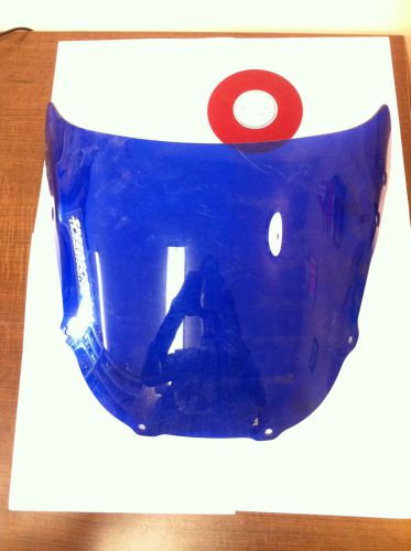 Honda 1994-1993 cbr 900 blue windshield, windscreen, lockhart phillips new
