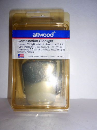 1997 nib attwood combination sidelight 6375d7 ( red/green )
