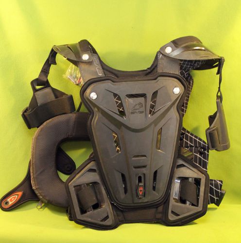 Evs motorcycle motocross racing chest protector youth size racer w/ extra