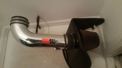 Engine cold air intake performance kit fits 2010 -15 v8 camaro