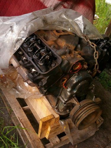 Ford fe 360 cylinder head with valves and springs used from running engine