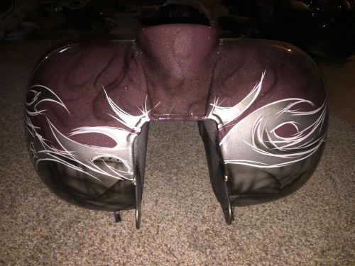 2000 custom painted harley davidson road king complete tin set