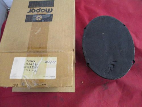 Rear radio speaker fits some 74 75 models nos mopar 4048919 &amp; 3501282