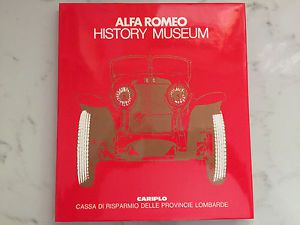 Alfa romeo history museum book 1979 published by alfa romeo