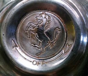 Vintage ferrari knock off three ear angled spinner right side borrani ? 60&#039;s?