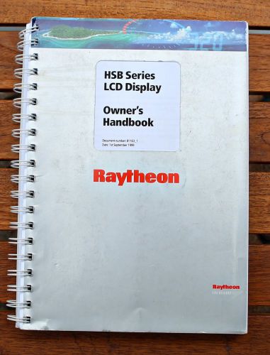 Raytheon hsb series lcd display owners handbook