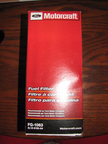 New!! ford motorcraft fuel filter fg-1063    ***free shipping***