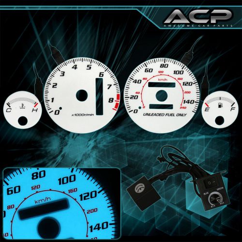 Purchase White Indiglo Gauge Dashboard Cluster Upgrade For 9401 Acura