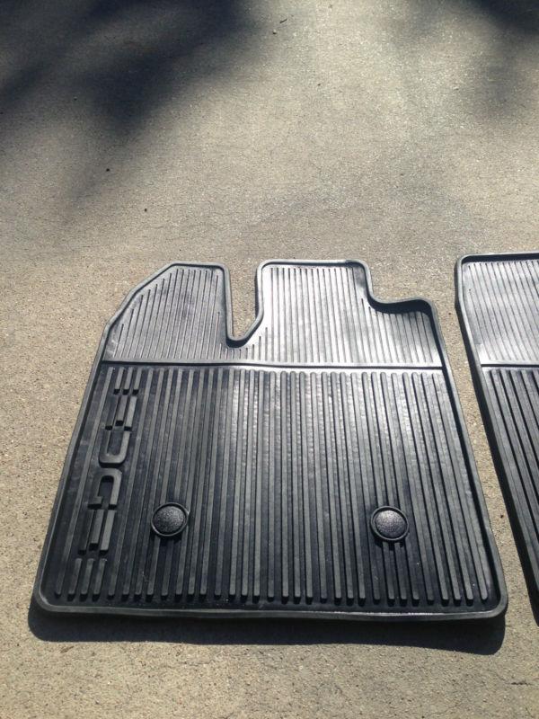 Purchase Ford Edge OEM Rubber Floor Mats WoW!!*!! 2011 2012 2013 **ALL WEATHER** in The Colony