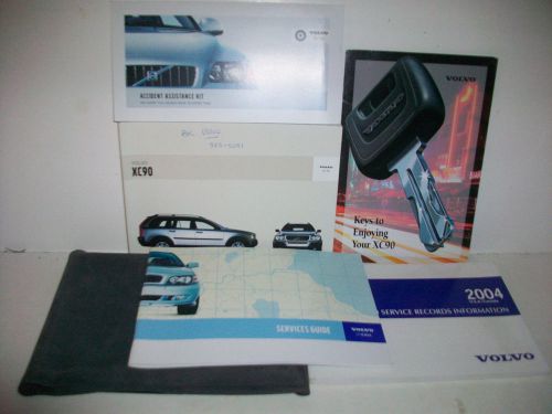 2004 volvo xc90  owners manual kit