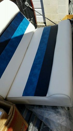 Wise seating pontoon 36" bench wh-na-bl 8wd100-1008 lc