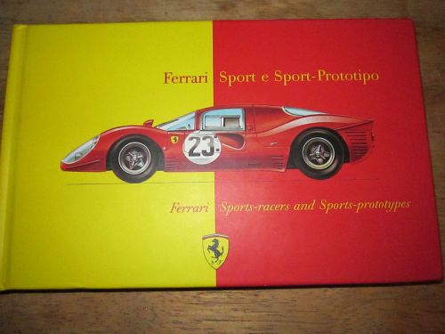 Ferrari sports racers and sports prototypes book manual