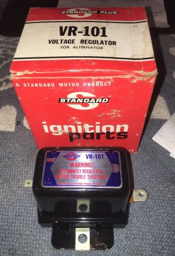 Standard motor products alternator voltage regulator vr-101 nos