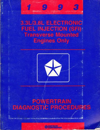 1993 chrysler dodge plymouth powertrain diagnostic service manual