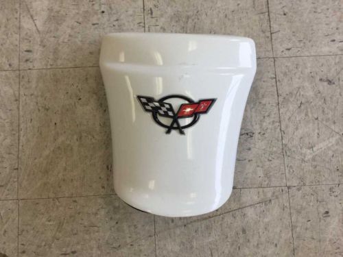 97-04 corvette c5 convertible water fall between the seats trim white 2646