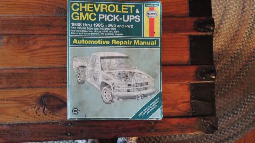 Vintage chevy pick-up auto  repair manual