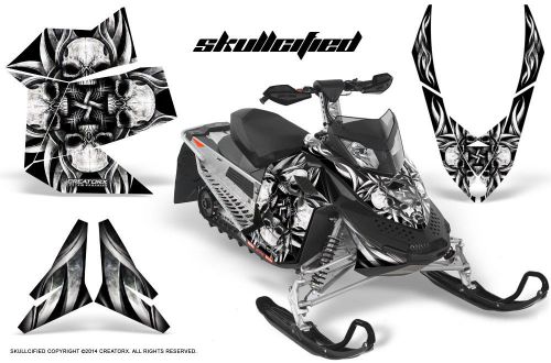 Ski-doo rev xp snowmobile sled creatorx graphics kit decals sfs