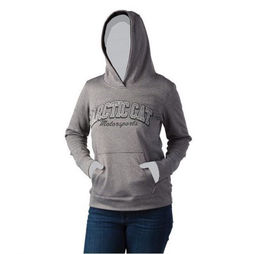 Arctic cat motorsports performance hoodie gray med, xl