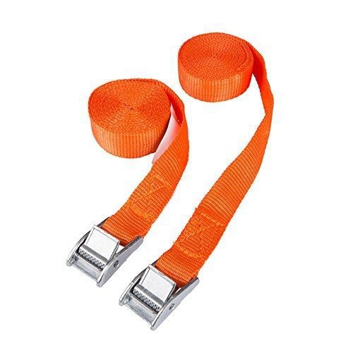 Jungle straps 2 pack of 13' lashing straps with buckle good for roof-top tie