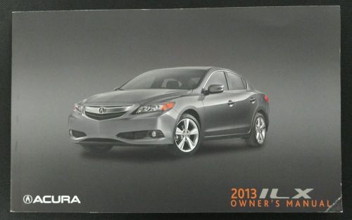 2013 acura ilx owner&#039;s manual