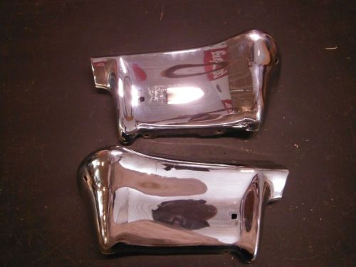 63 chevy impala rear bumper ends corners biscayne belair super sport ss 409 327