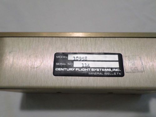 Century Flight Systems 1C958 Autopilot Adapter, US $125.00, image 1