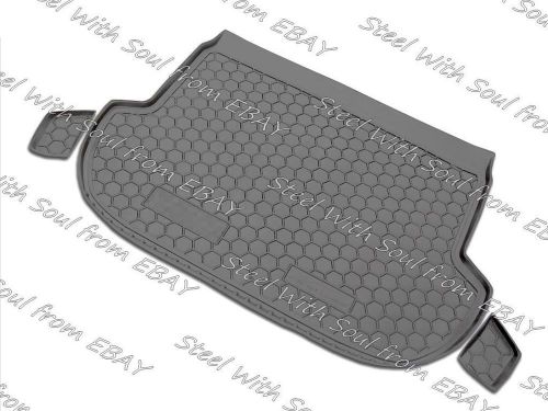 Fully tailored cargo mat tray trunk boot liner for subaru forester iv 2013—2017