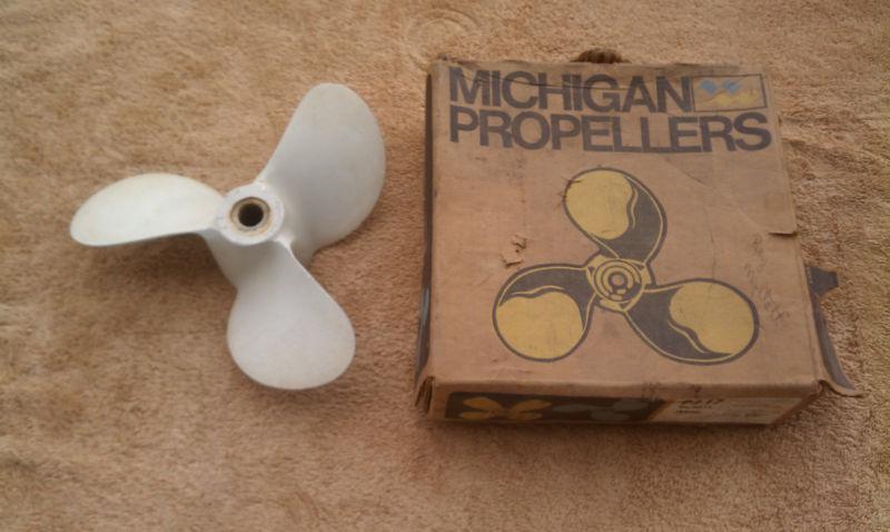 Michigan propellers pj-17 9 x 10 1/2 aluminum prop vintage in original box