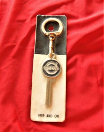 Vintage nos volvo gold plated key fits 1959 on