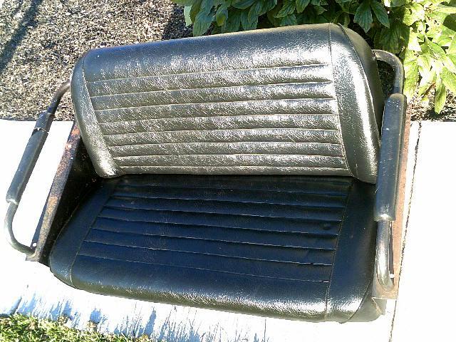 Rear bench seat ih scout 80 800 sr2 international 4x4 commanche black