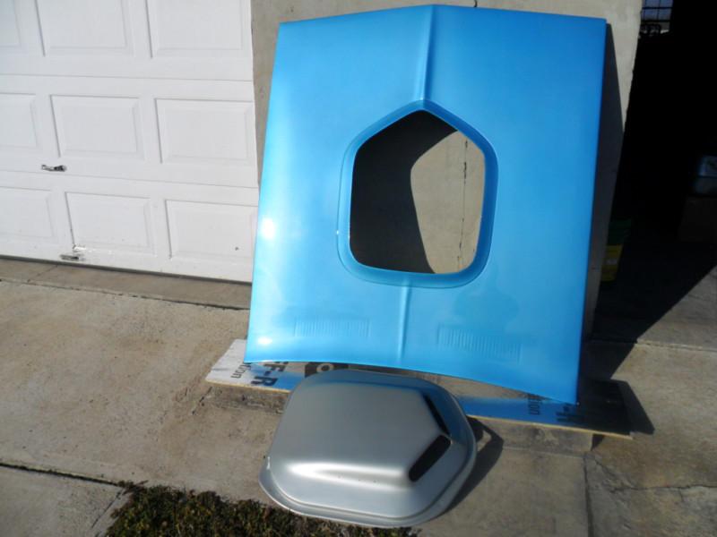 Purchase 70 74 Cuda Shaker Hood with Shaker Bubble , Fiberglass Bolt