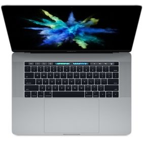 Apple 15.4" macbook pro mptu2ll/a with touch bar (mid 2017, silver)