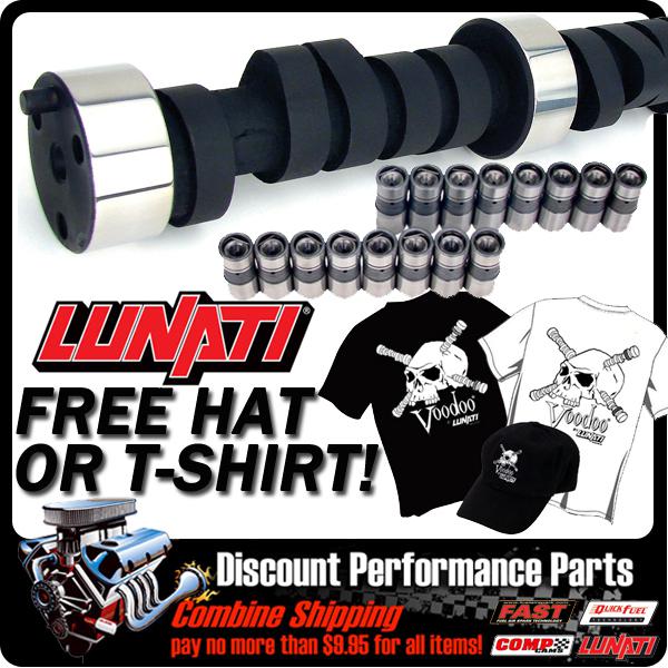 Purchase LUNATI CHEVY BBC 256/262 VOODOO CAM & LIFTERS 396402427454