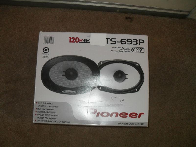 Pioneer ts-693p 6x9 speakers - new