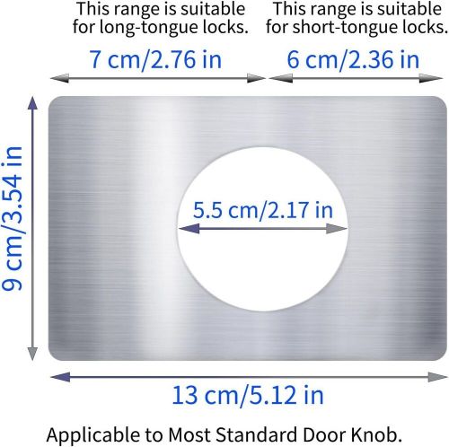 Door Lock Repair Plate, Reinforcement Silver, US $8.08, image 2