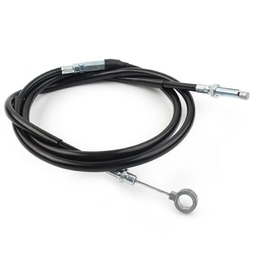 57" 145cm brake clutch cable for harley sportster 883 1200 black motorcycle