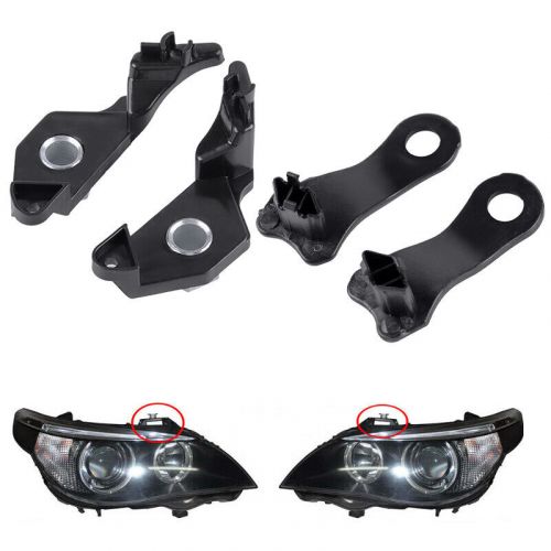 4X LH+RH Headlight Brackets Repair Set For BMW E60 E61 525i 530i 540i 545i 550i, US $11.98, image 8