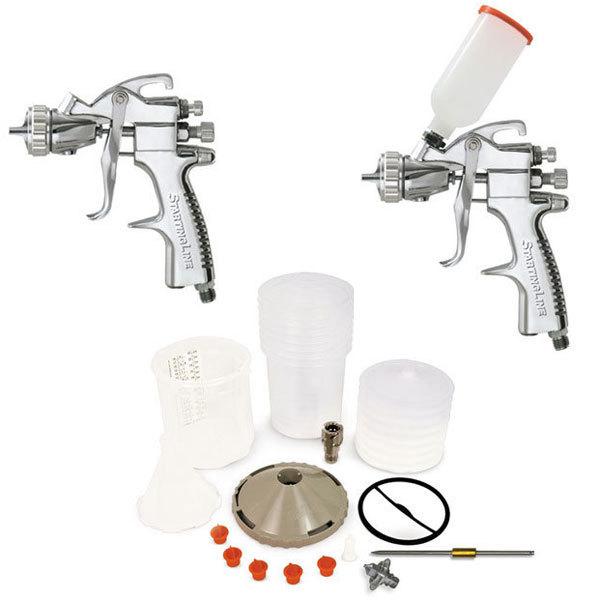 Devilbiss startingline primer pack 803485 auto spray paint 2 gun kit