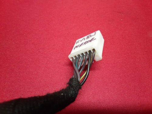 2011 - 2017 dodge chrysler interior rearview mirror auto dim 57010495ab  pigtail