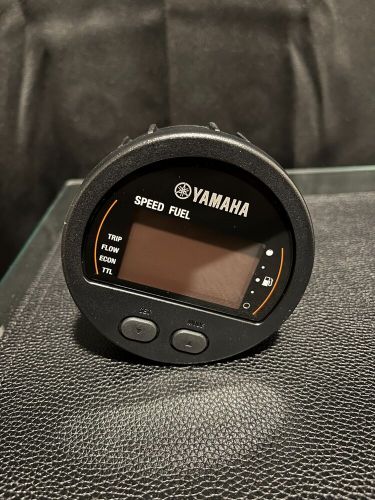 Yamaha oem round gauges pair - speedometer fuel mngmt / tachometer - 6y8 models