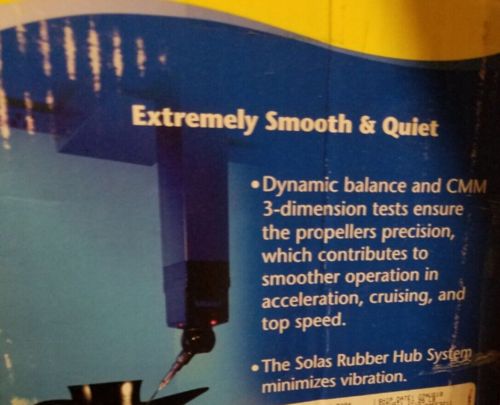 Solas Amita 4 Propeller Fits Volvo - Aluminum, US $159.00, image 5