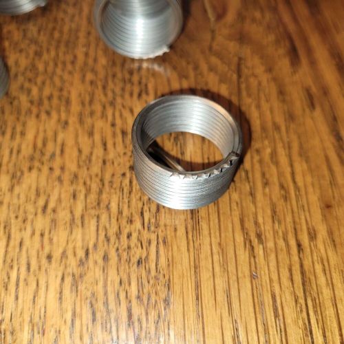 Nos continental tcm aircraft spark plug helicoil repair insert long reach 18mm