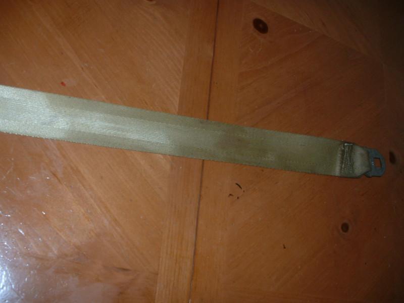 1974-1978 OEM MUSTANG II YELLOW - GREEN REAR SEAT BELT FITS KING COBRA II GHIA, US $5.00, image 4