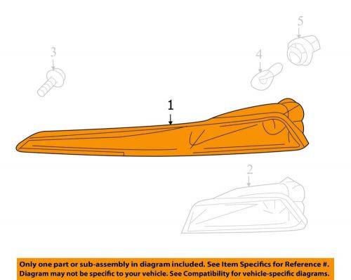 Driver Corner/Park Light Park Lamp-turn Signal Fits 09-11 TL 1195421, US $80.00, image 8