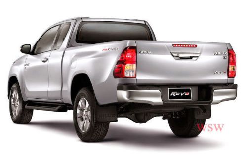 Keyless matte black door handle for toyota hilux revo sr5 m70 m80 2015 fl rl rr