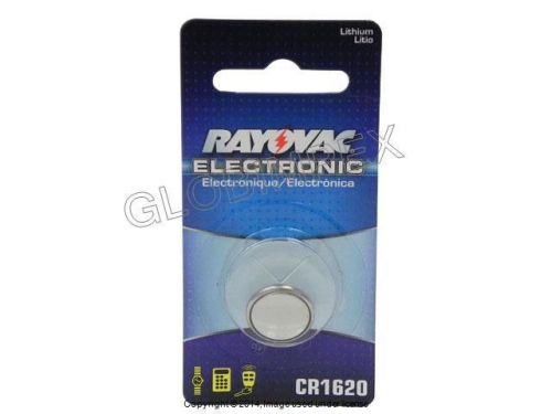 Cr1620 button cell battery rayovac +1 year warranty