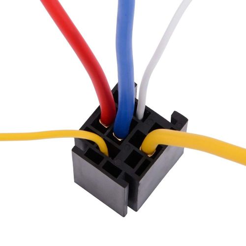 EHDIS 2 Packs Car Relay with Harness Truck Motor Heavy Duty 5-Pin 80A 12V..., US $18.56, image 3