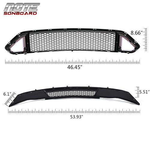 NEW FIT FOR 18-21 FORD MUSTANG TURN SIGNAL LED DRL LIGHT UPPER & LOWER GRILLE, US $71.67, image 7